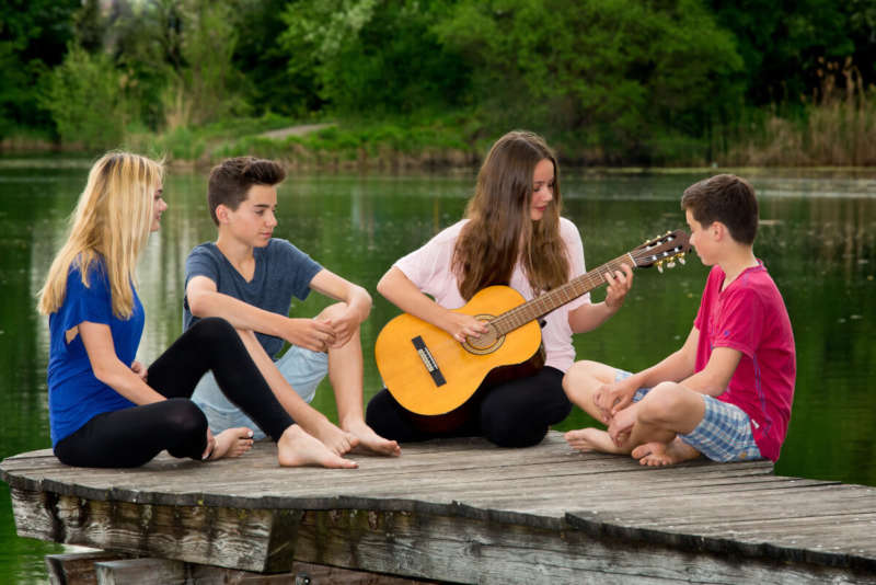 Sozial Emotionale Entwicklung Kinder Im Gitarrenunterricht